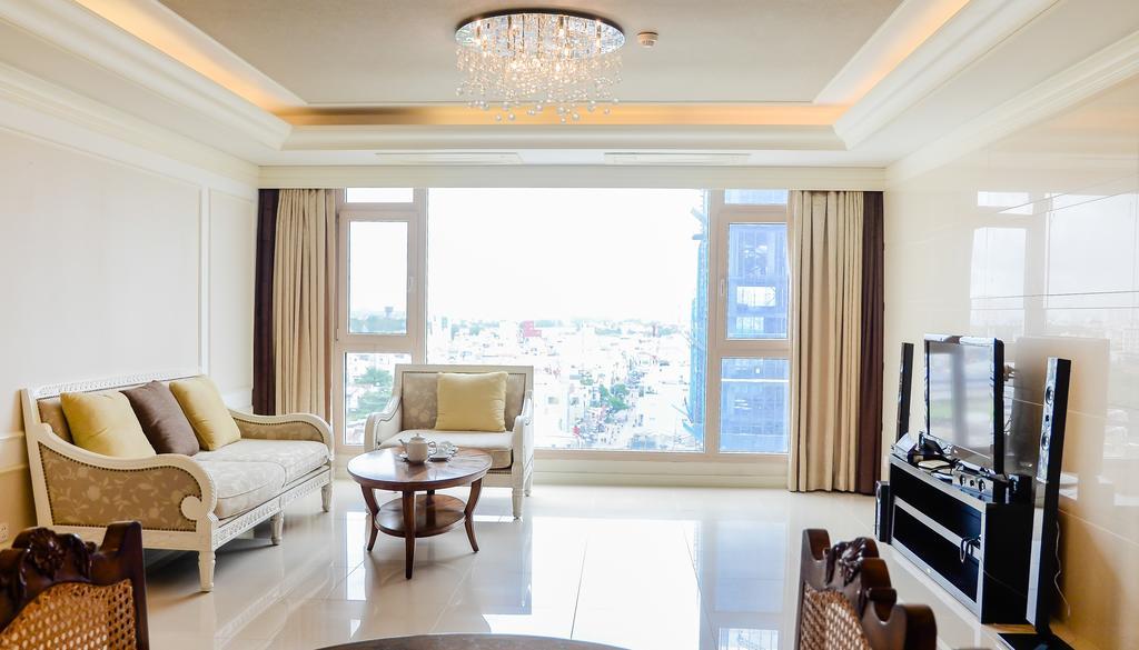 Cantavil Hoan Cau Aparthotel Хошимин Екстериор снимка